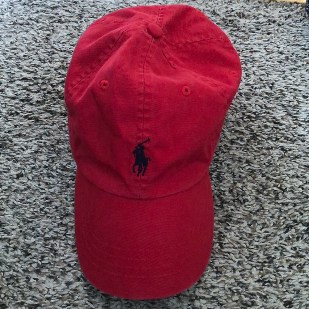 Red Polo Hat